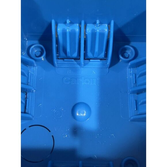 10 NEW OLD STOCK Carlon Thomas & Betts B432A-UPC ELECTRICAL PVC BOXES READ INFO - Picture 5 of 5